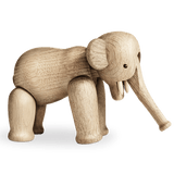 Kay Bojesen Elephant, Oak Small By Kay Bojesen