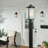 Lombard Outdoor Post Lantern Post Lantern Light lifestyle 1