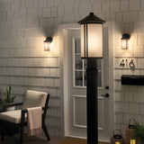 Lombard Outdoor Post Lantern Post Lantern Light lifestyle 2