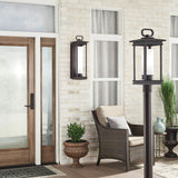 South Hope Outdoor Post Lantern Light lifestyle 1