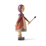Kay Bojesen The Little Match Girl, Beech, H: 5.7" By Kay Bojesen
