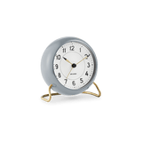 Arne Jacobsen Station Table Clock, H: 4.7" By Arne Jacobsen