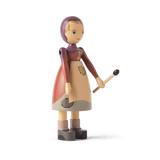 Kay Bojesen The Little Match Girl, Beech, H: 5.7" By Kay Bojesen