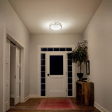 Avon Ceiling Oval Flush Light lifestyle 2