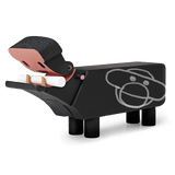 Kay Bojesen Hippo, Black, H: 4.9" By Kay Bojesen