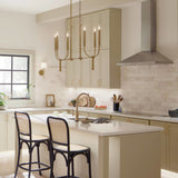 Florence Linear Chandelier lifestyle 1
