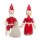 Kay Bojesen Santa Claus, Red/White, H: 7.7" By Kay Bojesen