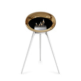 Le Feu Ground High Dome <br>Chromed Rose Gold