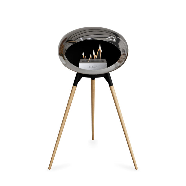 Le Feu Ground High Dome <br>Chromed Silver