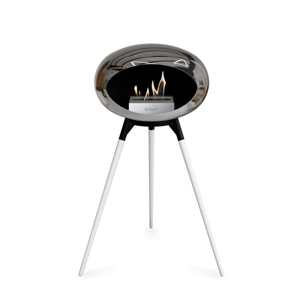 Le Feu Ground High Dome <br>Chromed Silver