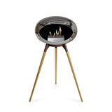 Le Feu Ground High Dome <br>Chromed Silver