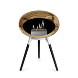 Le Feu Ground Low Dome <br>Chromed Rose Gold