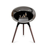 Le Feu Ground Low Dome <br>Chromed Silver