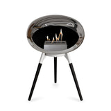 Le Feu Ground Low Dome <br>Chromed Silver