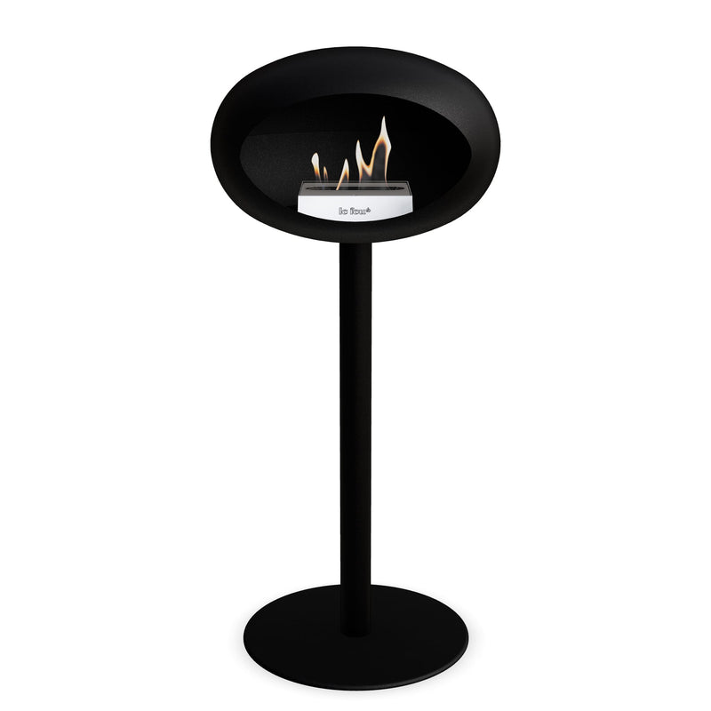 Le Feu Steel High Dome <br>Black