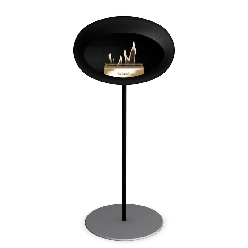 Le Feu Steel High Dome <br>Black