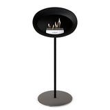 Le Feu Steel High Dome <br>Black