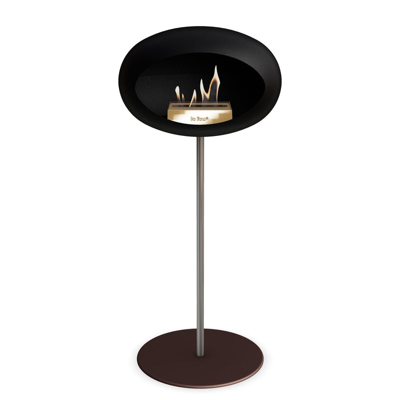 Le Feu Steel High Dome <br>Black