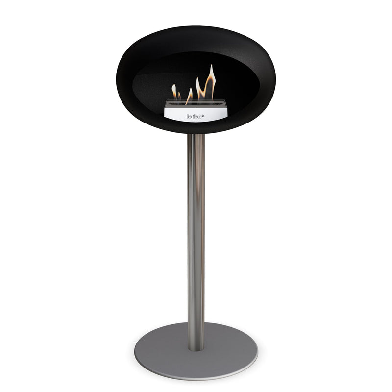 Le Feu Steel High Dome <br>Black
