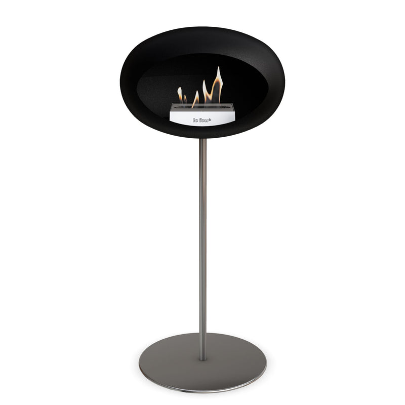 Le Feu Steel High Dome <br>Black