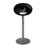Le Feu Steel High Dome <br>Black