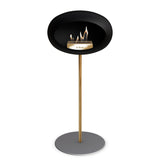 Le Feu Steel High Dome <br>Black