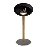 Le Feu Steel High Dome <br>Black