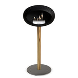 Le Feu Steel High Dome <br>Black
