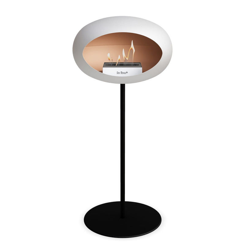 Le Feu Steel High Dome - White
