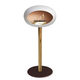 Le Feu Steel High Dome <br>White