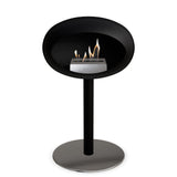 Le Feu Steel Low Dome <br>Black
