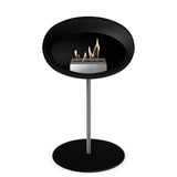 Le Feu Steel Low Dome <br>Black