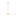 Lola Slim Floor Lamp - Brass, Hemp Cable