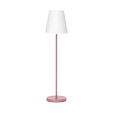 Lola Slim Floor Lamp - Pink Gold, Solar & Rechargeable Battery