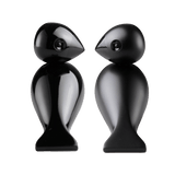 Kay Bojesen Lovebirds, Black, H: 3.5" By Kay Bojesen