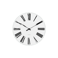 Arne Jacobsen Roman Wall Clock, Small, Ø: 6.3" 6.3'' By Arne Jacobsen