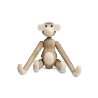 Kay Bojesen Monkey, Oak/Maple, Small Small By Kay Bojesen