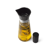 Rosendahl Grand Cru Oil And Vinegar Bottles, Black/Steel, 8.5 Oz By Rosendahl