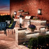 South Hope Outdoor Post Lantern Light lifestyle 2
