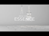 Vetreria Vistosi presents ESSENCE a collection of lamps with diffuser in handmade glass rods