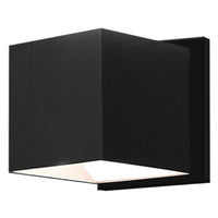 Satin Dark Gray Pandora Asymmetric Wall Sconce by Page One
