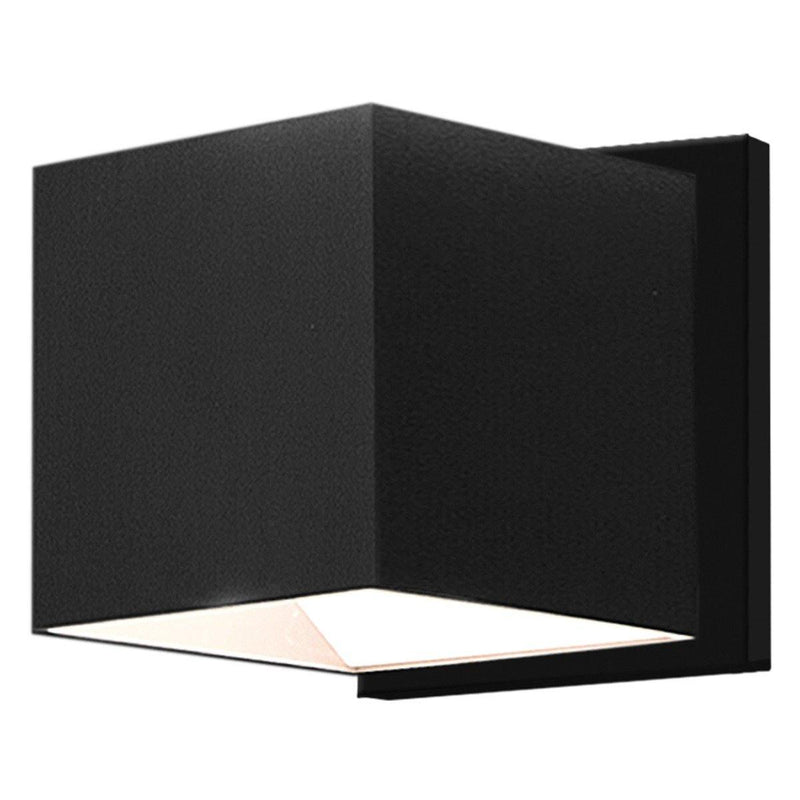 Satin Dark Gray Pandora Asymmetric Wall Sconce by Page One
