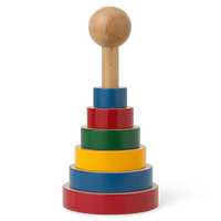 Kay Bojesen Pyramid Tower, Multi, H: 8.9" By Kay Bojesen