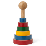 Kay Bojesen Pyramid Tower, Multi, H: 8.9" By Kay Bojesen