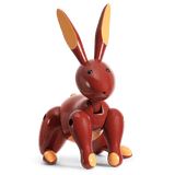 Kay Bojesen Rabbit, Painted Beech, H: 6.3" By Kay Bojesen