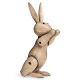 Kay Bojesen Rabbit, Oak, H: 6.3" By Kay Bojesen