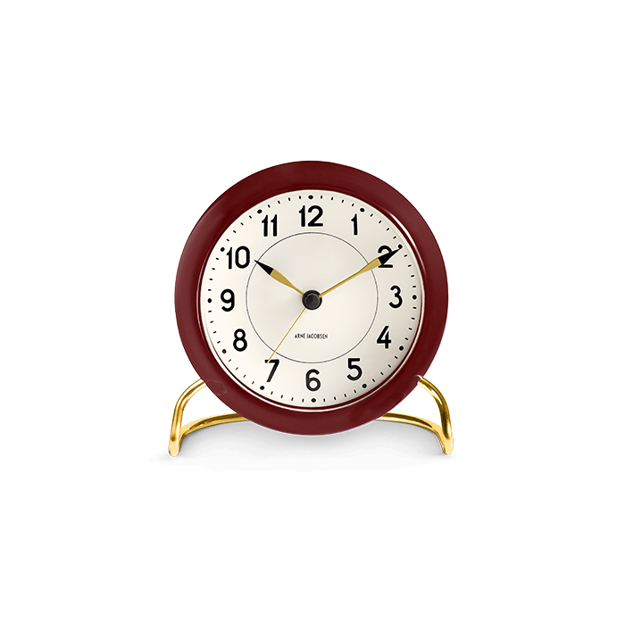 Arne Jacobsen Station Table Clock by Arne Jacobsen
