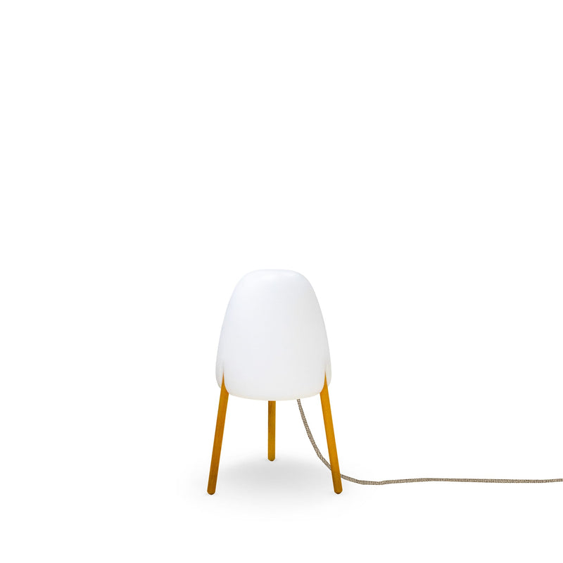 Rocket Floor Lamp - Small, Hemp Cable