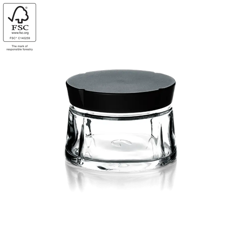 Rosendahl Grand Cru Storage Jar, Black 8.5 Oz By Rosendahl