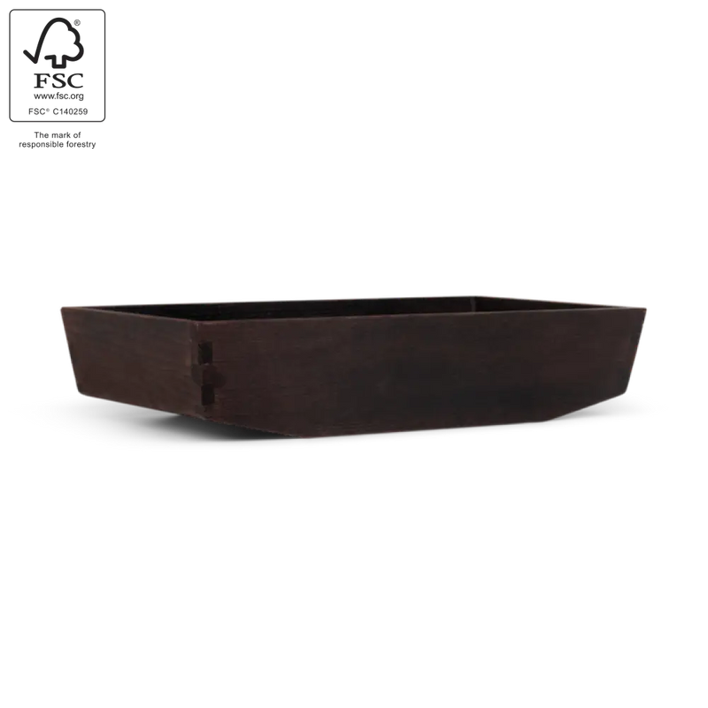 Rosendahl RÅ Condiment Caddy, Thermo Ash, H: 3" By Rosendahl
